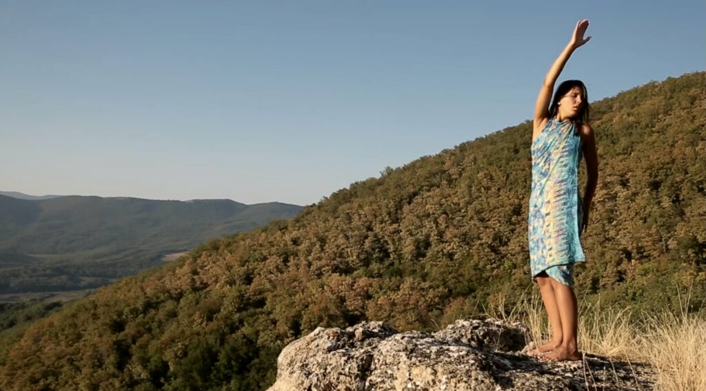 Tantric breath exercise